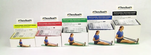 Thera-Band Starter Dispenser Pack (15-5' pcs) Black