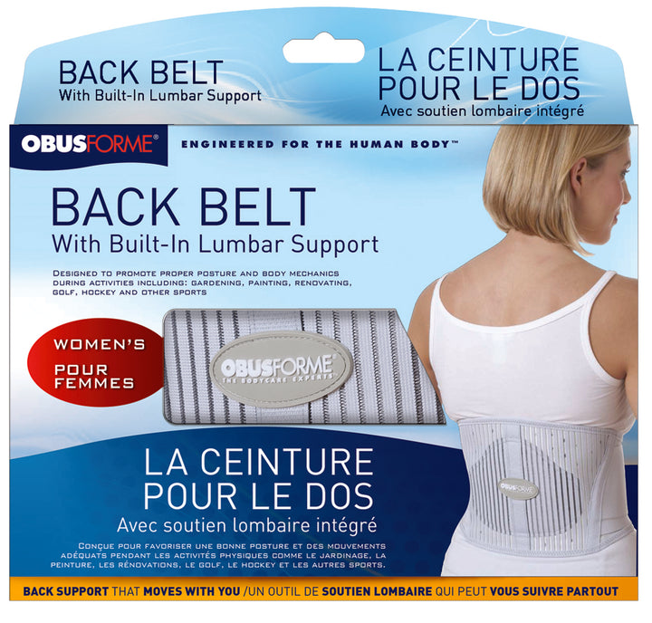 Back Belt-Female XX-Large Light Grey Obusforme