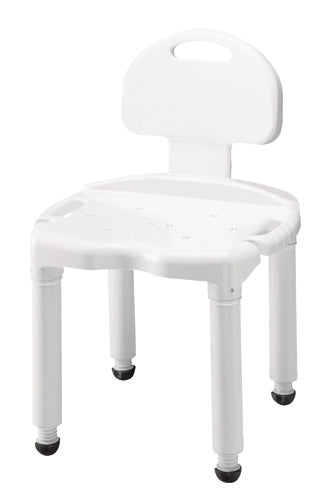 Bath Bench Composite W/ Back Knocked-Down -Carex