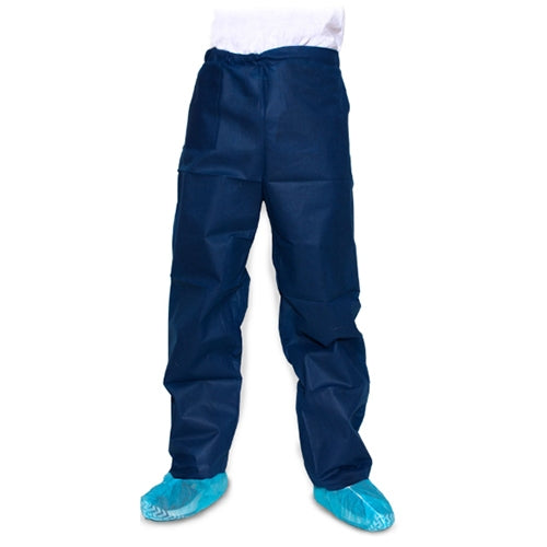 Pants  Dark Blue  Case/50 Medium  Disposable Scrubs